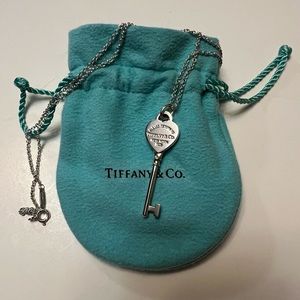 Tiffany & Co. Key Necklace